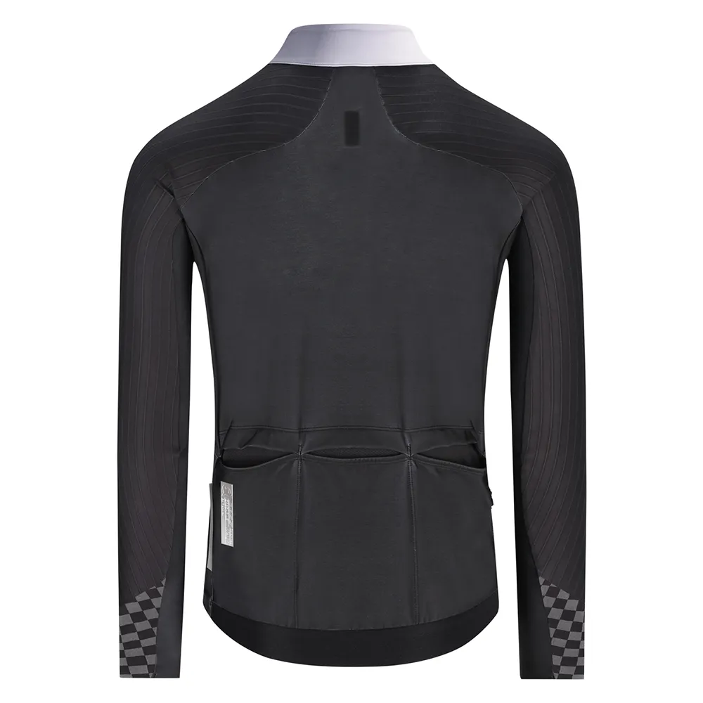 Q36.5 Gregarius Hybrid Collar Fade Långärmad Trikå