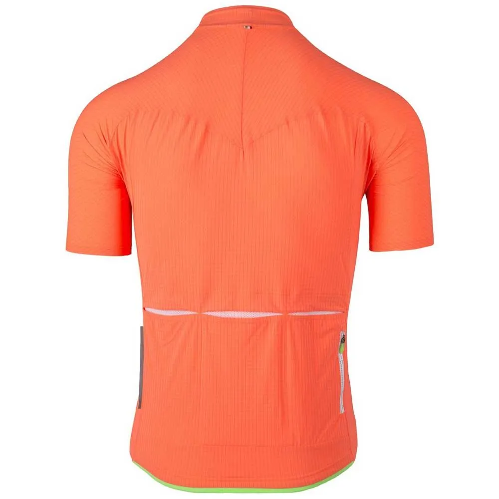 Q36.5 L1 Pinstripe Långärmad Trikå, Persimon, M