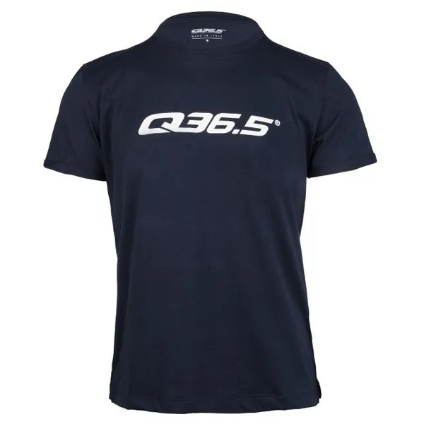 Q36.5 Navy T-shirt Med Korta ärmar