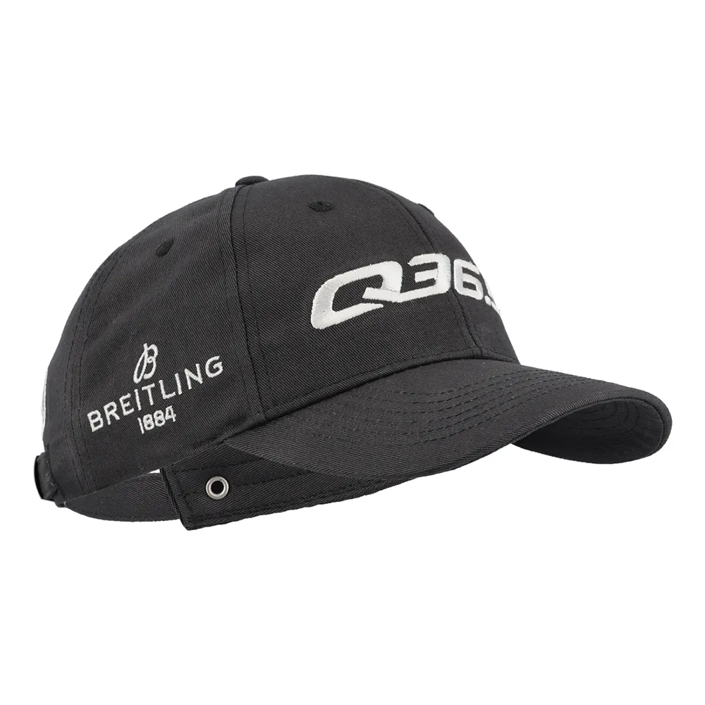 Q36.5 Pro Cycling Team Baseball Keps, Black