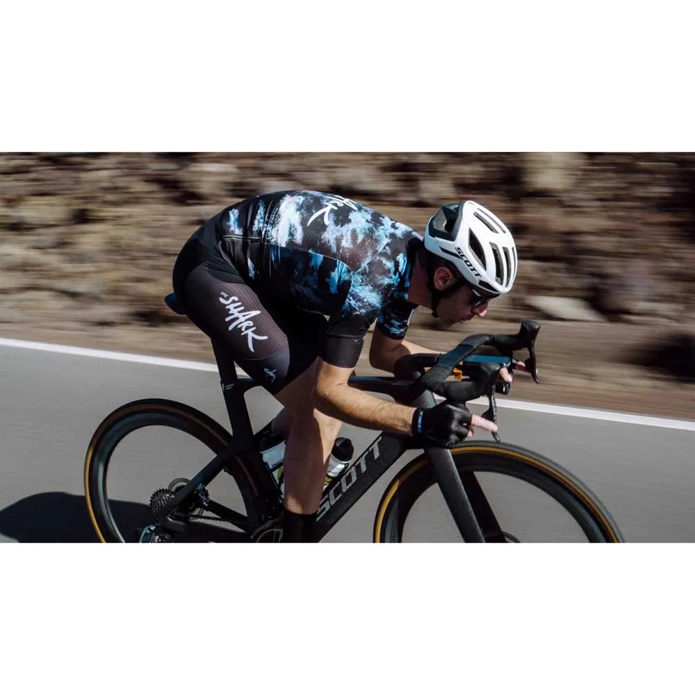 Q36.5 R2 Nibali Ocean Korta ärmar Cykeltröja Q36.5 R2 Nibali Ocean Korta ärmar Cykeltröja