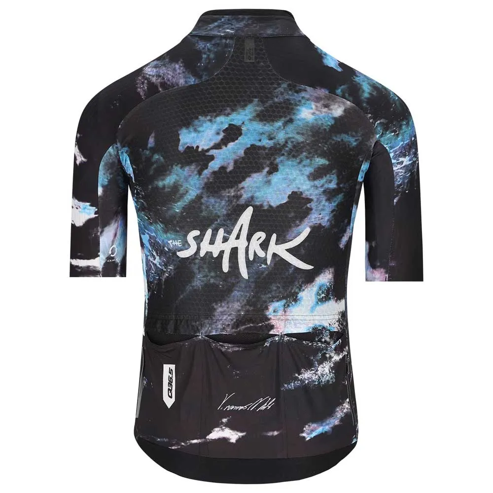 Q36.5 R2 Nibali Ocean Korta ärmar Cykeltröja Q36.5 R2 Nibali Ocean Korta ärmar Cykeltröja