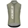 Q36.5 Signature Ärmlös Cykeltröja, Olive green, XS