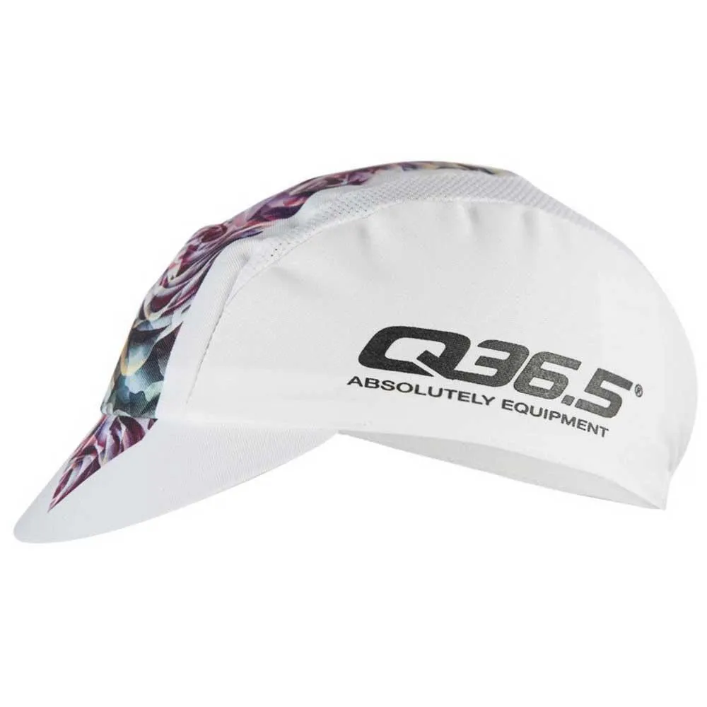 Q36.5 Summer L1 Rose 3d Keps, White Q36.5 Summer L1 Rose 3d Keps, White