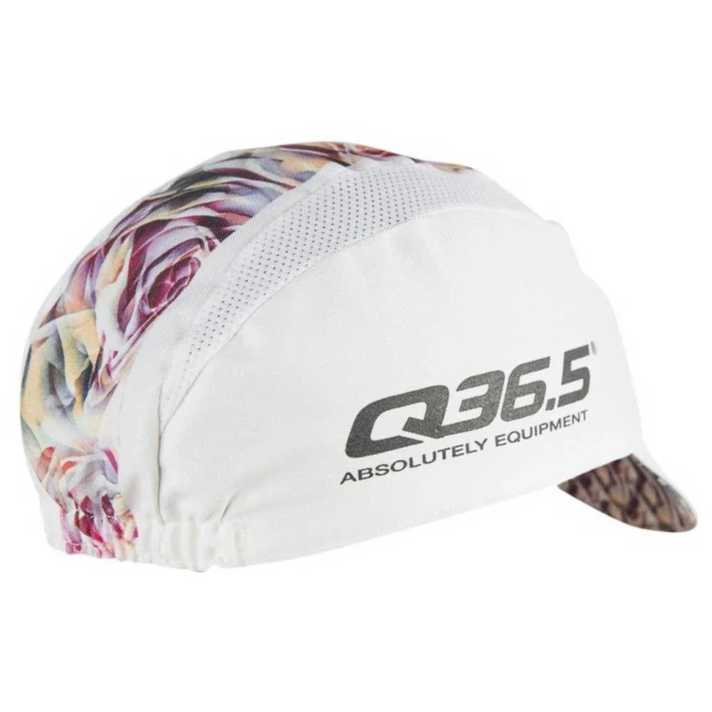 Q36.5 Summer L1 Rose 3d Keps, White Q36.5 Summer L1 Rose 3d Keps, White