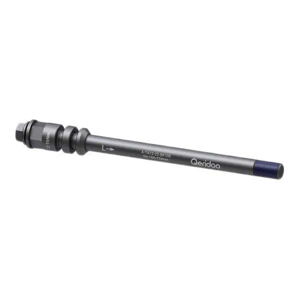 Qeridoo M12x1.0 Mm 16-172 Mm Genomgående Axel, Black, One Size Qeridoo M12x1.0 Mm 16-172 Mm Genomgående Axel, Black, One Size