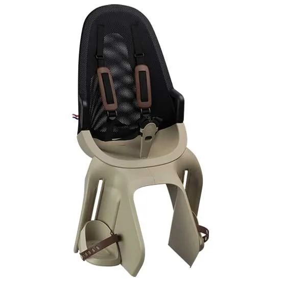 Qibbel Air Cappucino Barncykelstol, Black / beige, Max 22kg