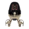 Qibbel Air Front Barncykelstol Med Handtag, Black / cappuccino, Max 22kg