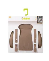Qibbel Styling Set Deluxe Till Bagmonterad Barnstol Brun Qibbel Styling Set Deluxe Till Bagmonterad Barnstol Brun