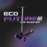 Qplay Eco Future Sparkcykel, Green, One Size