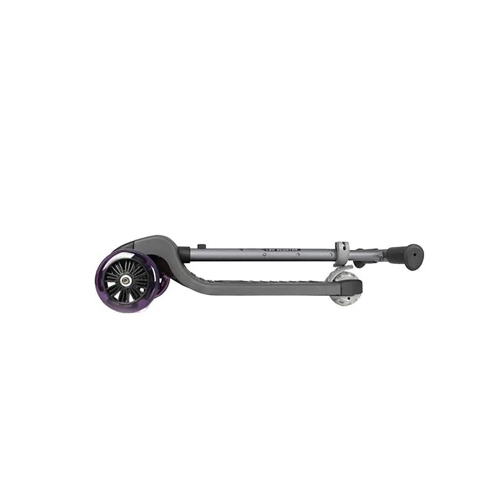 Qplay Hopfällbar Eco Future-scooter Med 3 Hjul Och Lampor, Multicolor, One Size