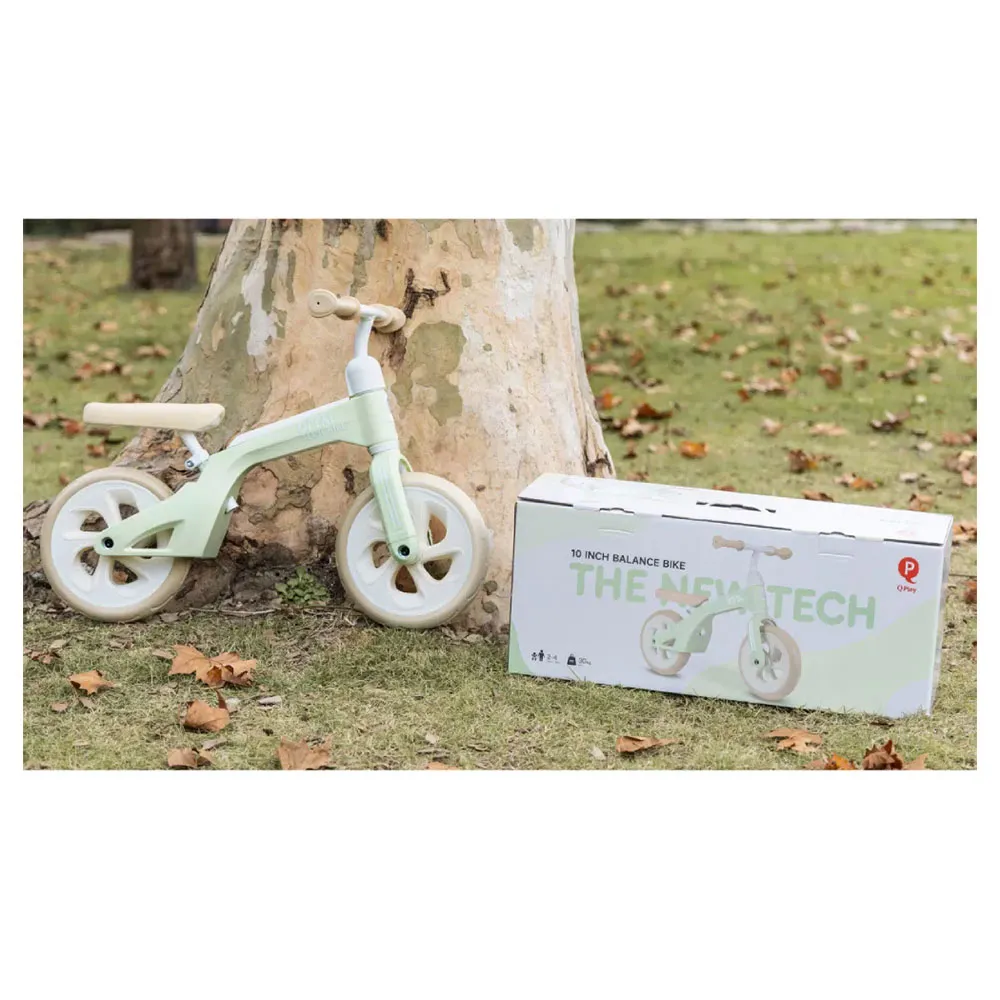 Qplay Tech Balance 10´´ Springcykel, Cream, One Size Qplay Tech Balance 10´´ Springcykel, Cream, One Size
