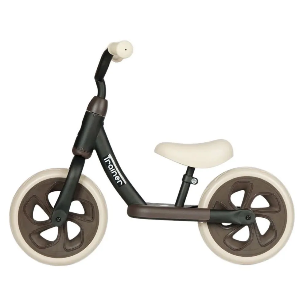 Qplay Trainer Springcykel, Black, 3-4Y