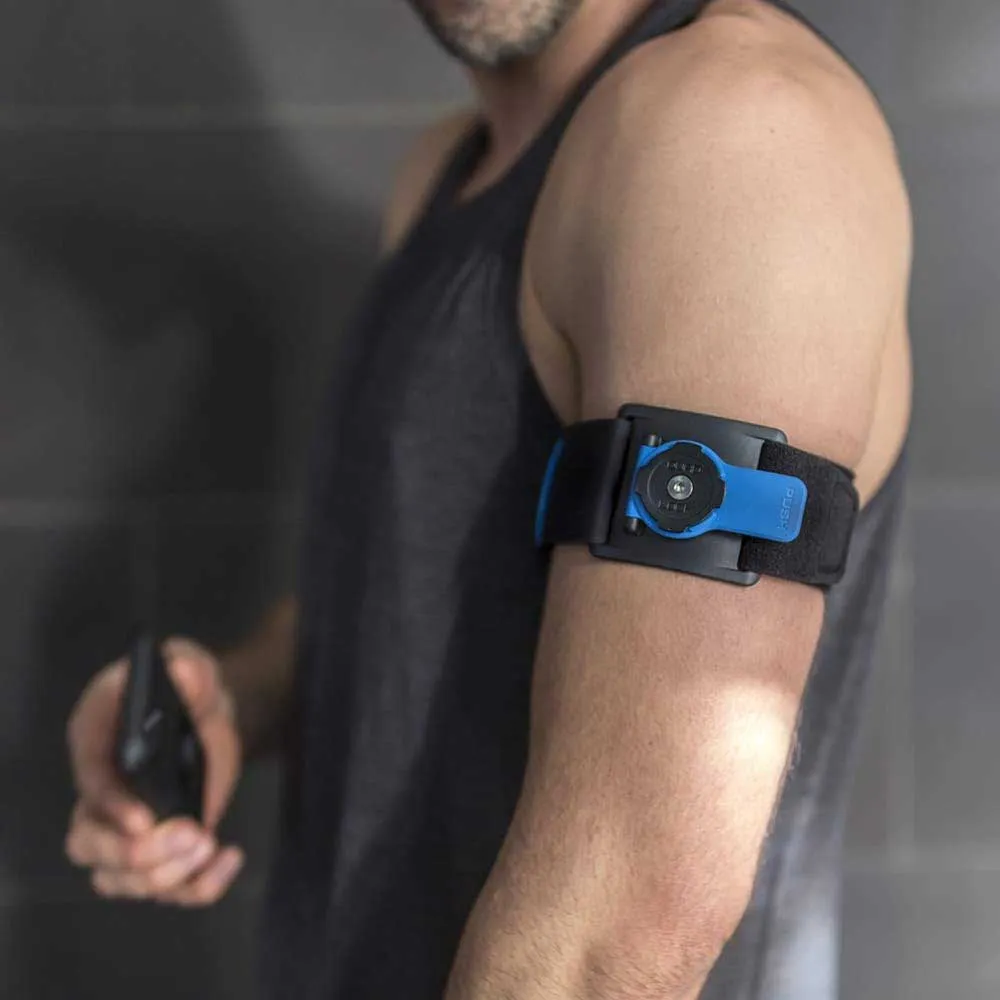 Quad Lock Armband unisex, Black / blue, One Size Quad Lock Armband unisex, Black / blue, One Size