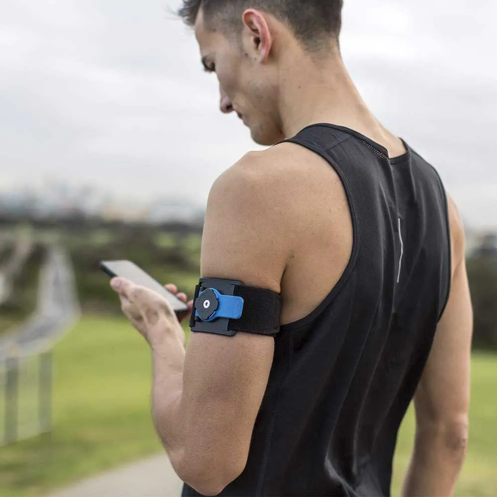 Quad Lock Armband unisex, Black / blue, One Size Quad Lock Armband unisex, Black / blue, One Size