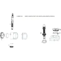 Quarq Tyrewiz Zipp 3zero Moto Batteriöppning + Ventil