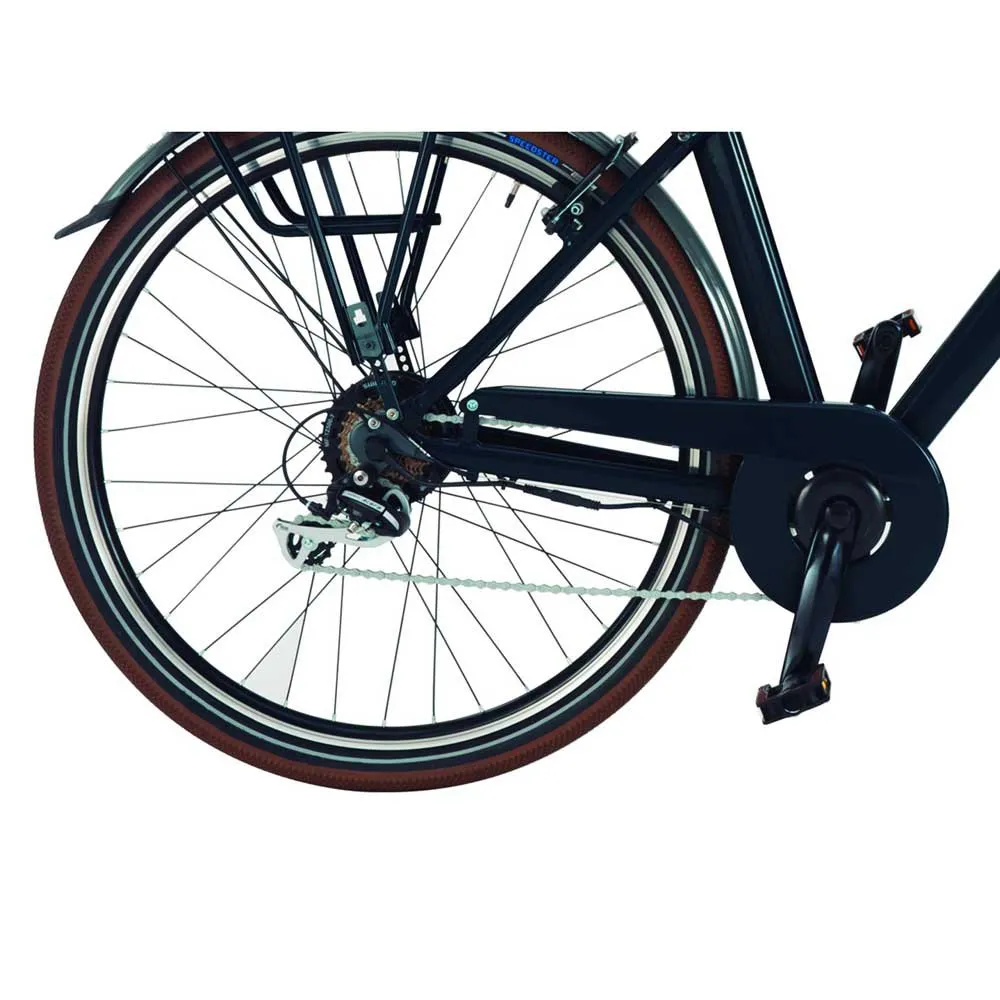 QÜer Ebike Manhattan 28´´ Elcykel, Black, One Size, 468Wh