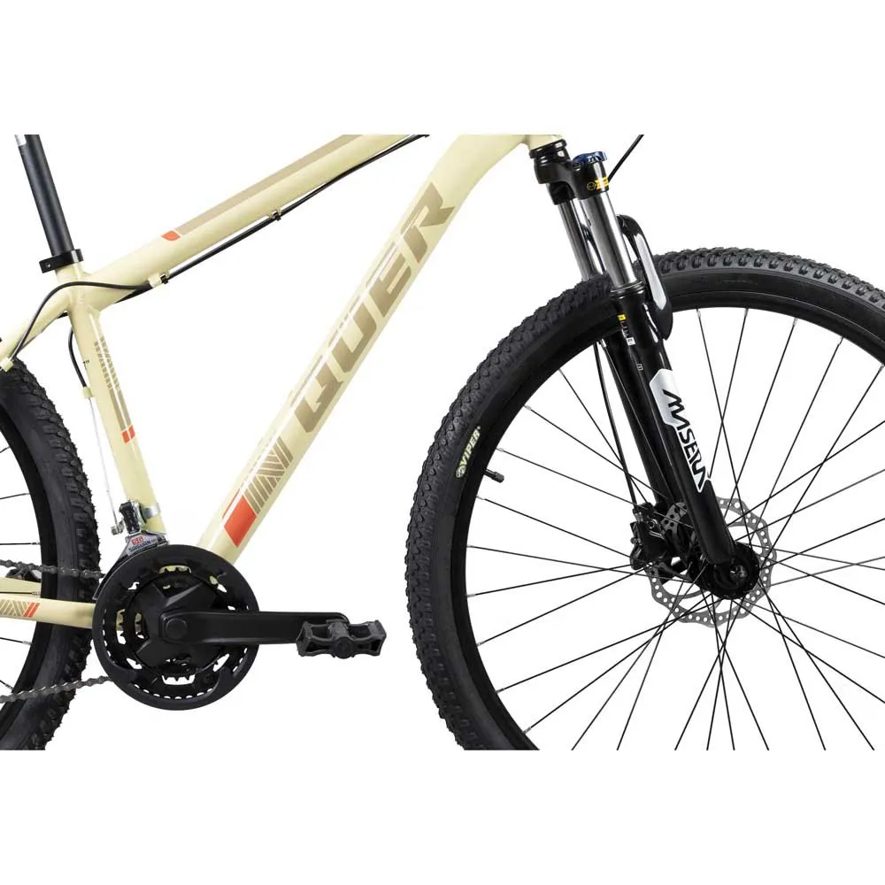QÜer Legend 2 29´´ Mtb Cykel, Camel / anthracite / orange, L
