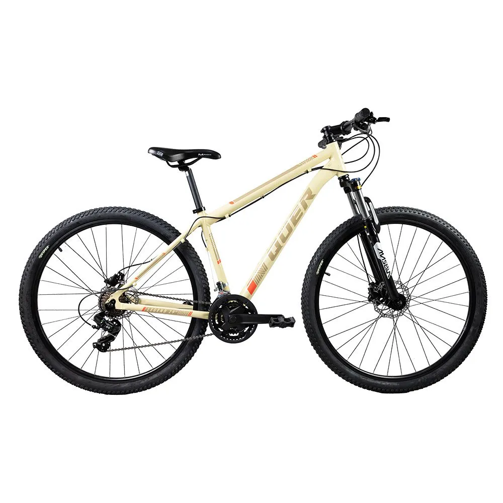 QÜer Legend 2 29´´ Mtb Cykel, Camel / anthracite / orange, L