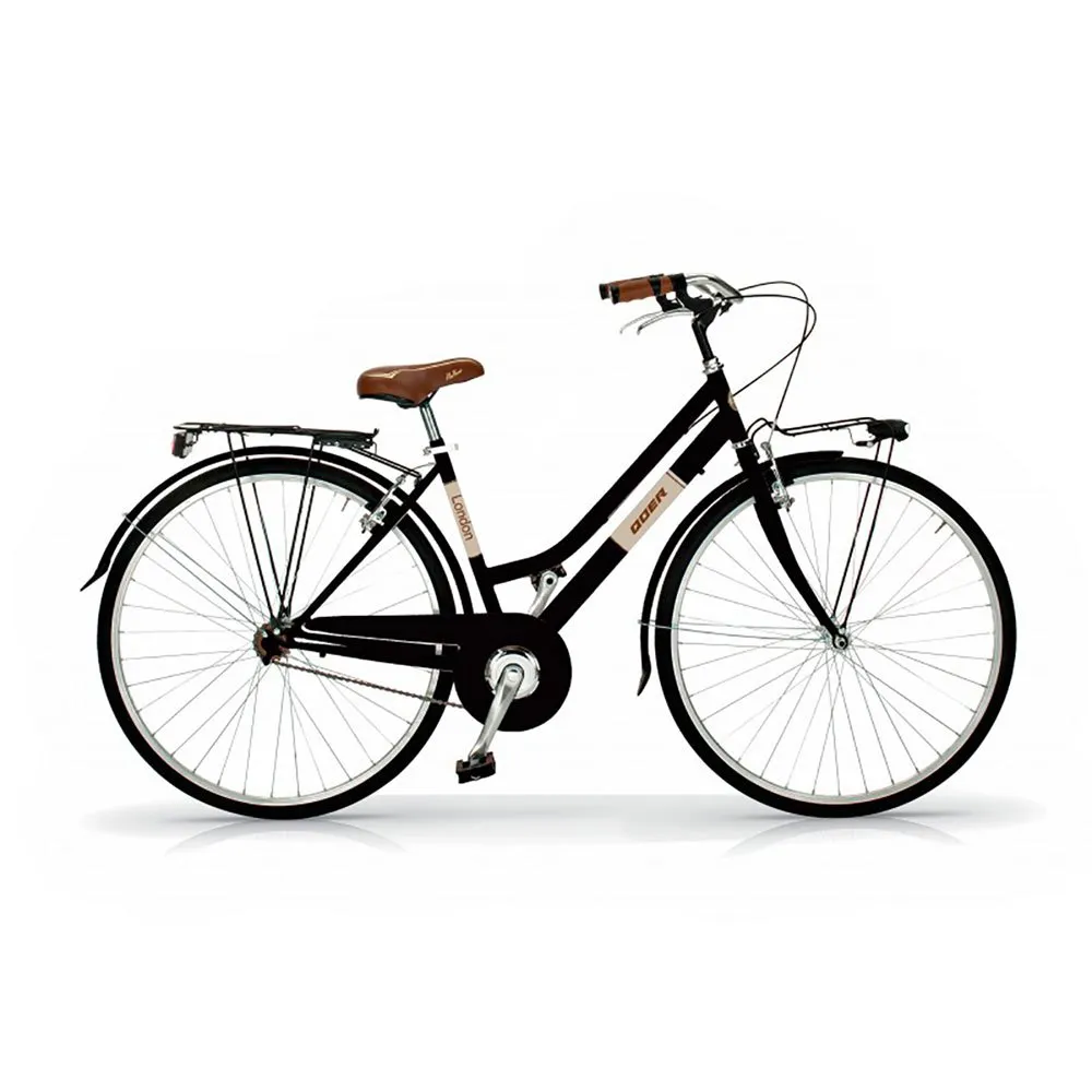 QÜer London 28´´ Cykel, Black, One Size