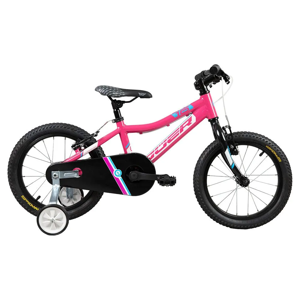QÜer Neo 18´´ Cykel, Pink / violet / turquoise, One Size