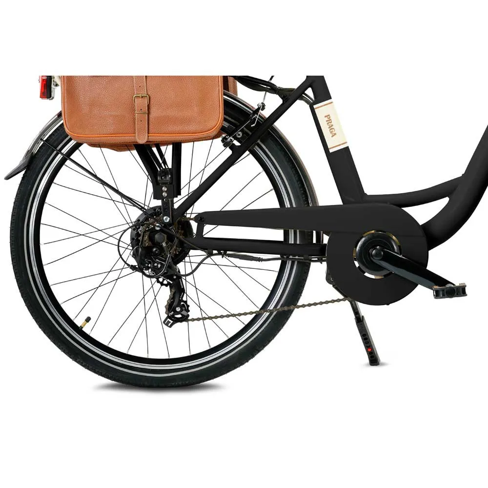 QÜer Praga 26´´ Elcykel, Black, One Size, 468Wh