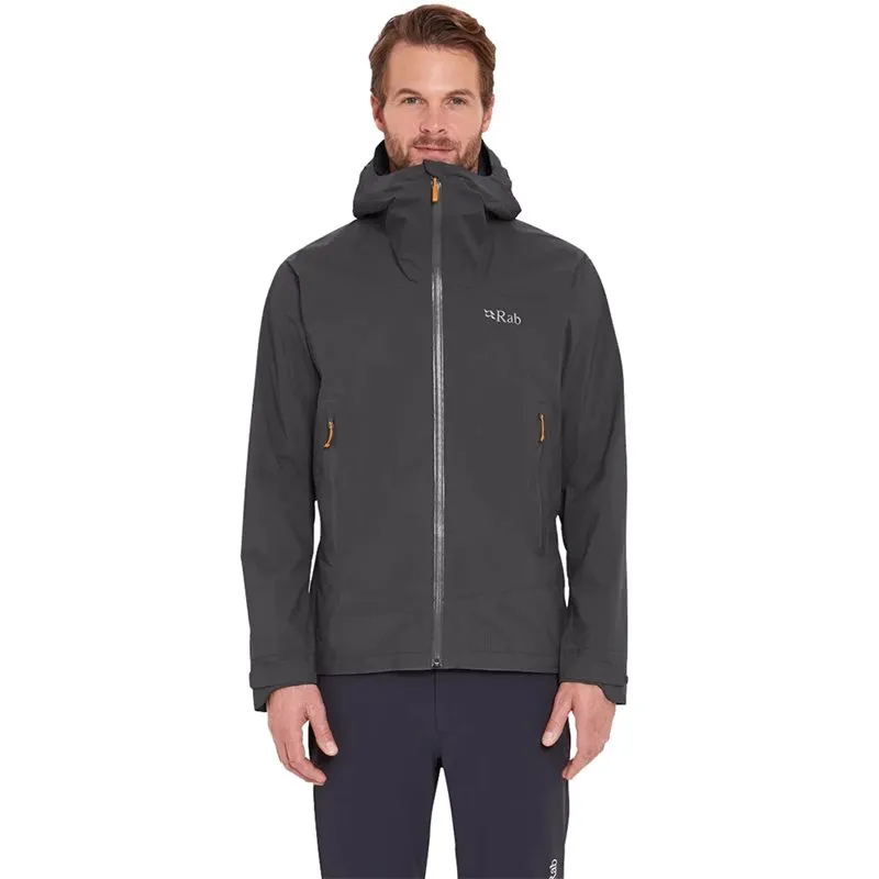 Rab Downpour Light Jacket, Anthracite