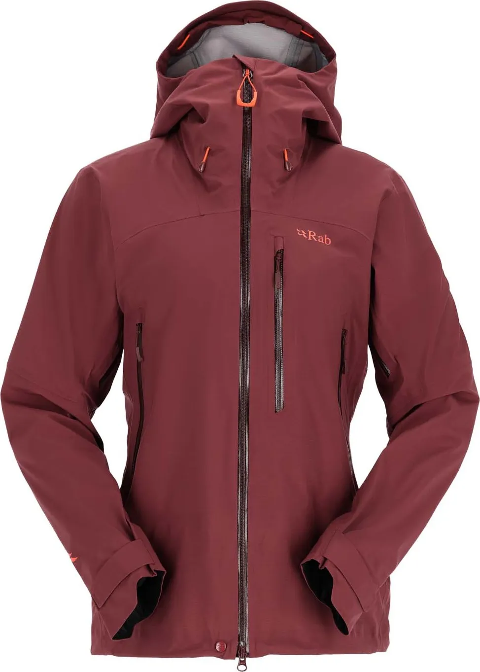 Rab Women's Firewall Waterproof Jacket, Deep heather