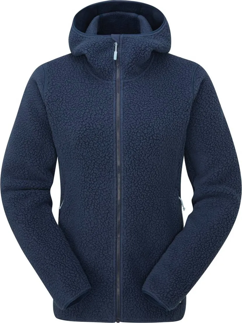 Rab Women's Shearling Hoody, Deep ink Rab Women's Shearling Hoody, Deep ink