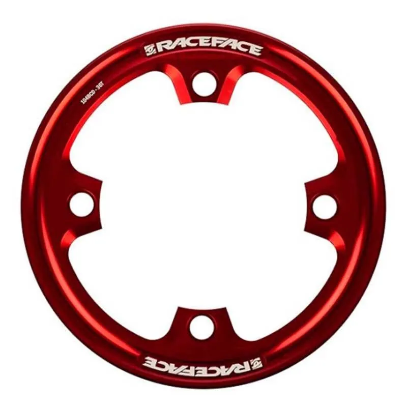 Race Face 36t 104 Bcd Kedjeskydd, Red, One Size