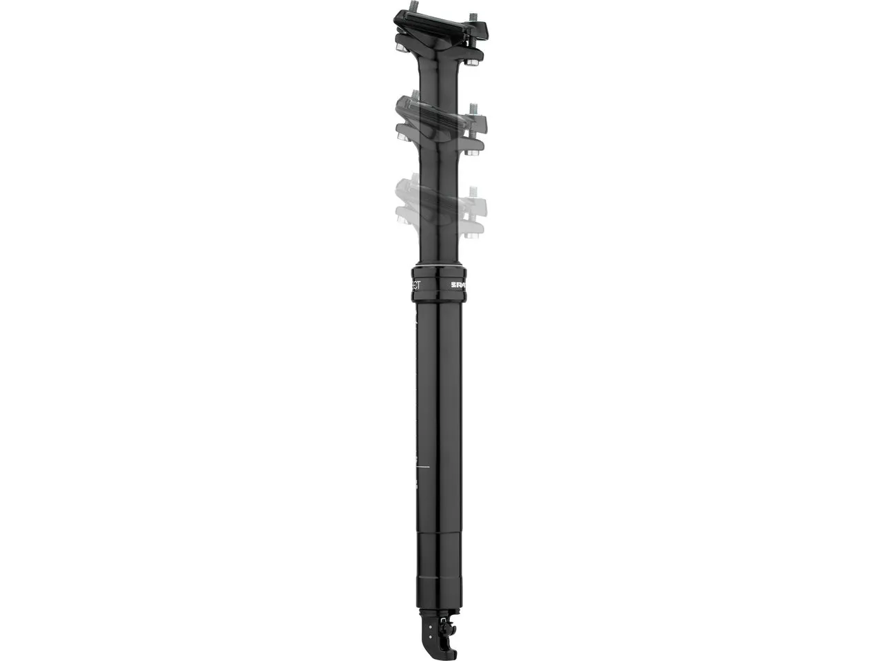 Race Face Aeffect R Dropper 125 mm Sattelstütze, Black, 255-380mm, 30.9mm