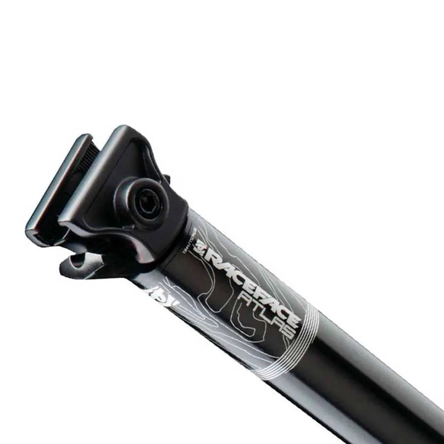 Race Face Atlas Ibeam Sadelstolpe, Black, 350mm, 31.6mm Race Face Atlas Ibeam Sadelstolpe, Black, 350mm, 31.6mm