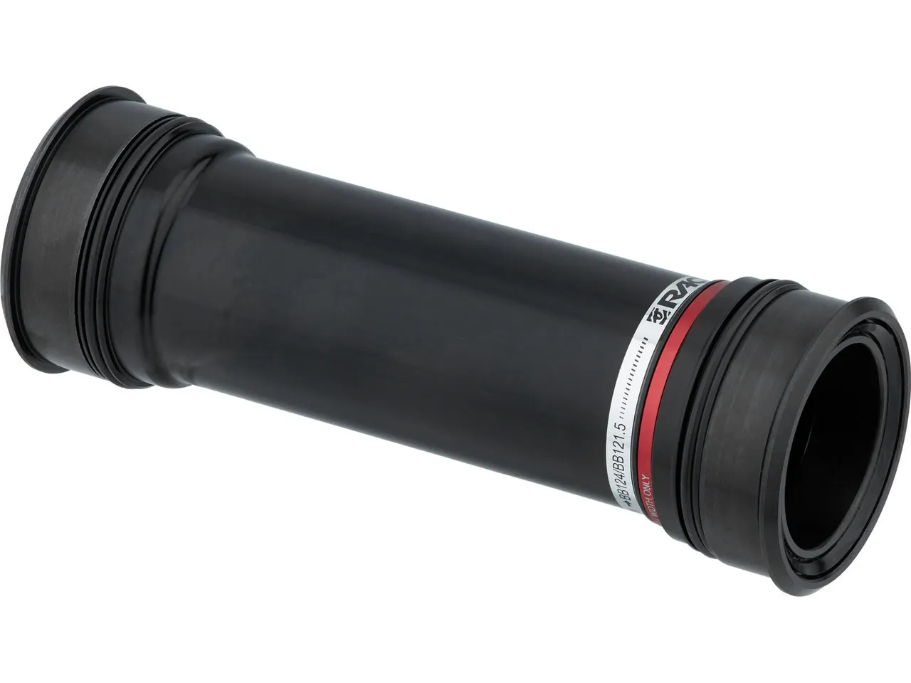 Race Face Cinch BB124 30 mm Double Row External Seal Innenlager, Black, 124mm