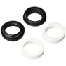 RacingBros Lycan Wiper Fox/x-fusion/rock Shox/magura/manitou Gaffeltätningssats, Black / White, 36mm