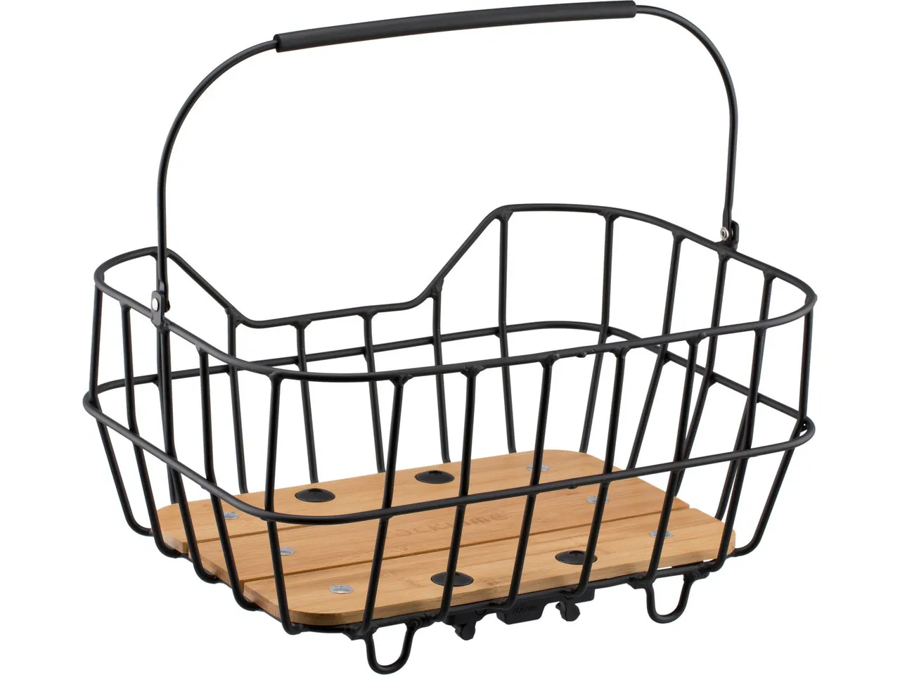 Racktime Bask-it Breeze Fahrradkorb, Black, One Size