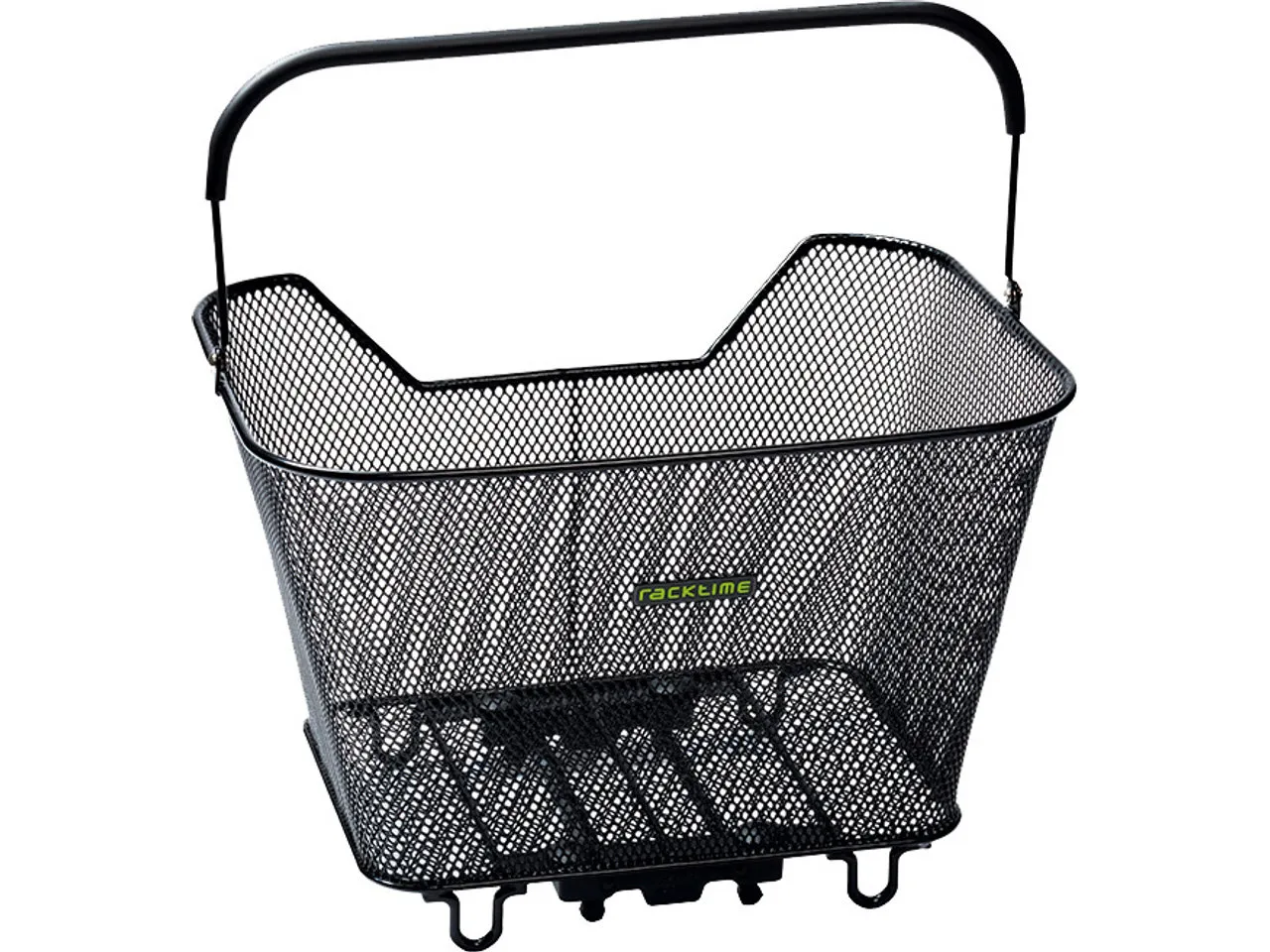 Racktime Bask-it Large Fahrradkorb, Black, One Size