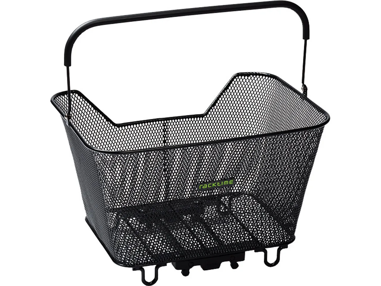Racktime Bask-it Small Fahrradkorb, Black, One Size