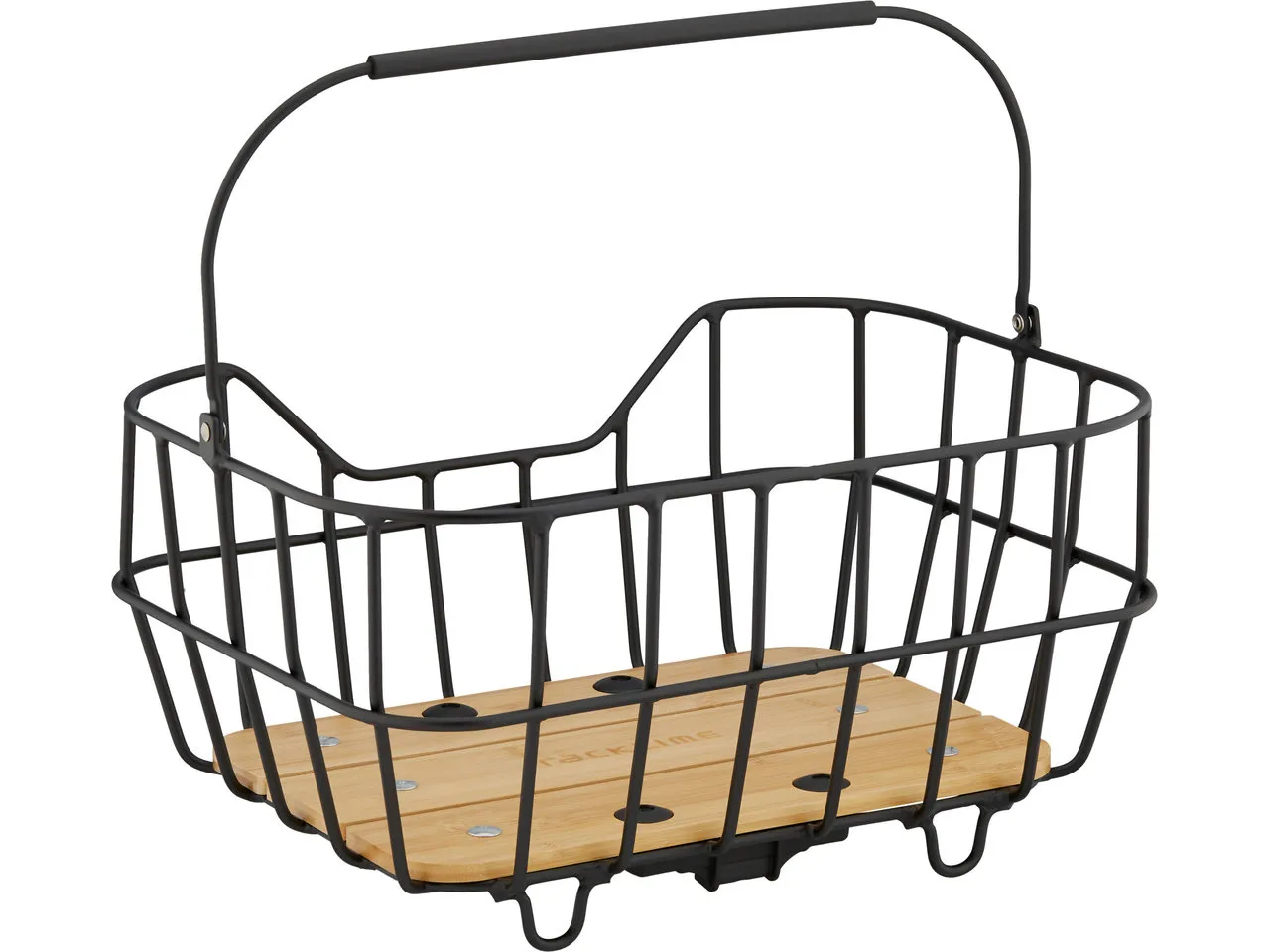 Racktime Baskit Breeze 2.0 Fahrradkorb, Black, One Size