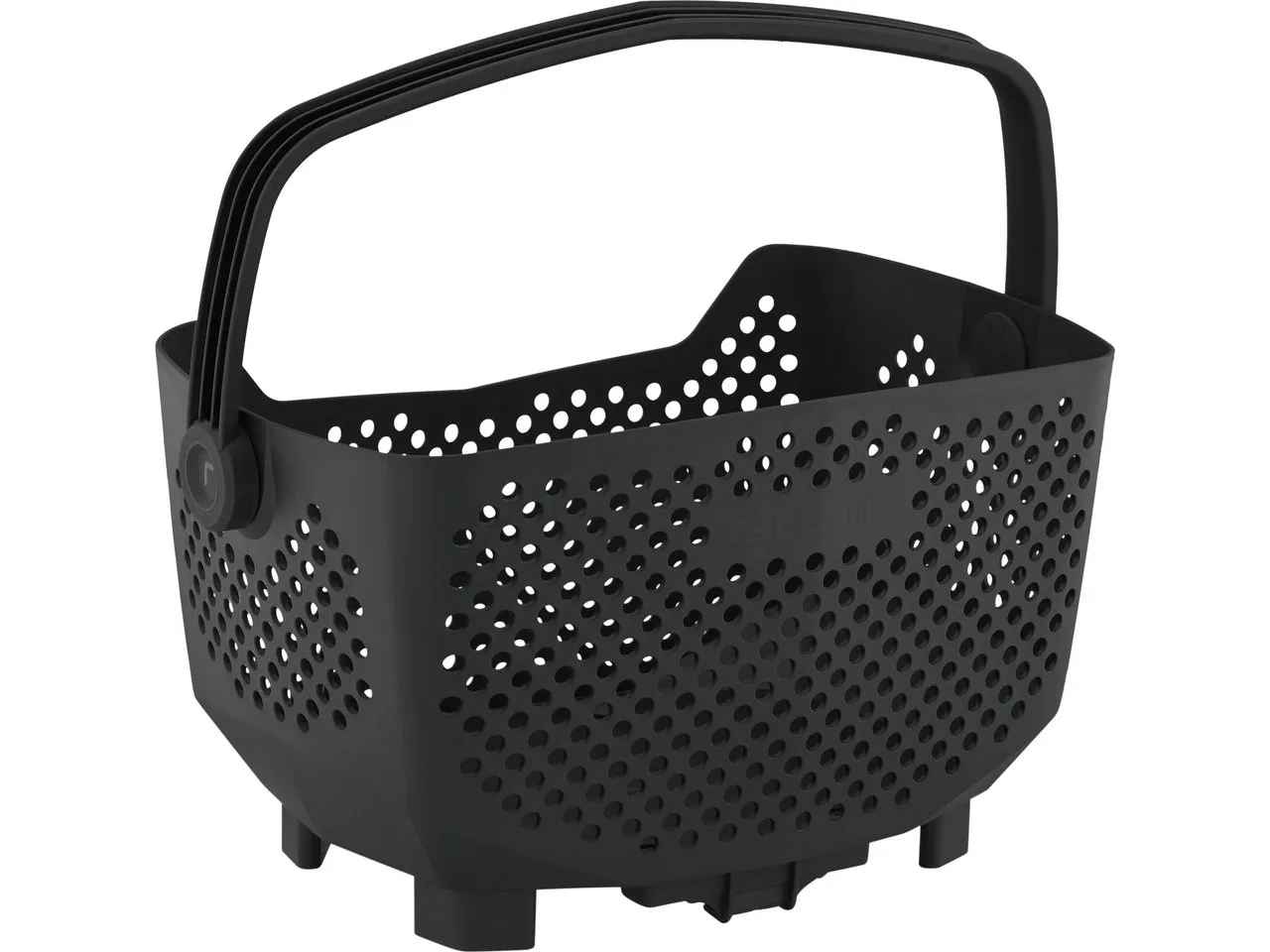 Racktime Baskit Edge 2.0 Fahrradkorb, Black, One Size