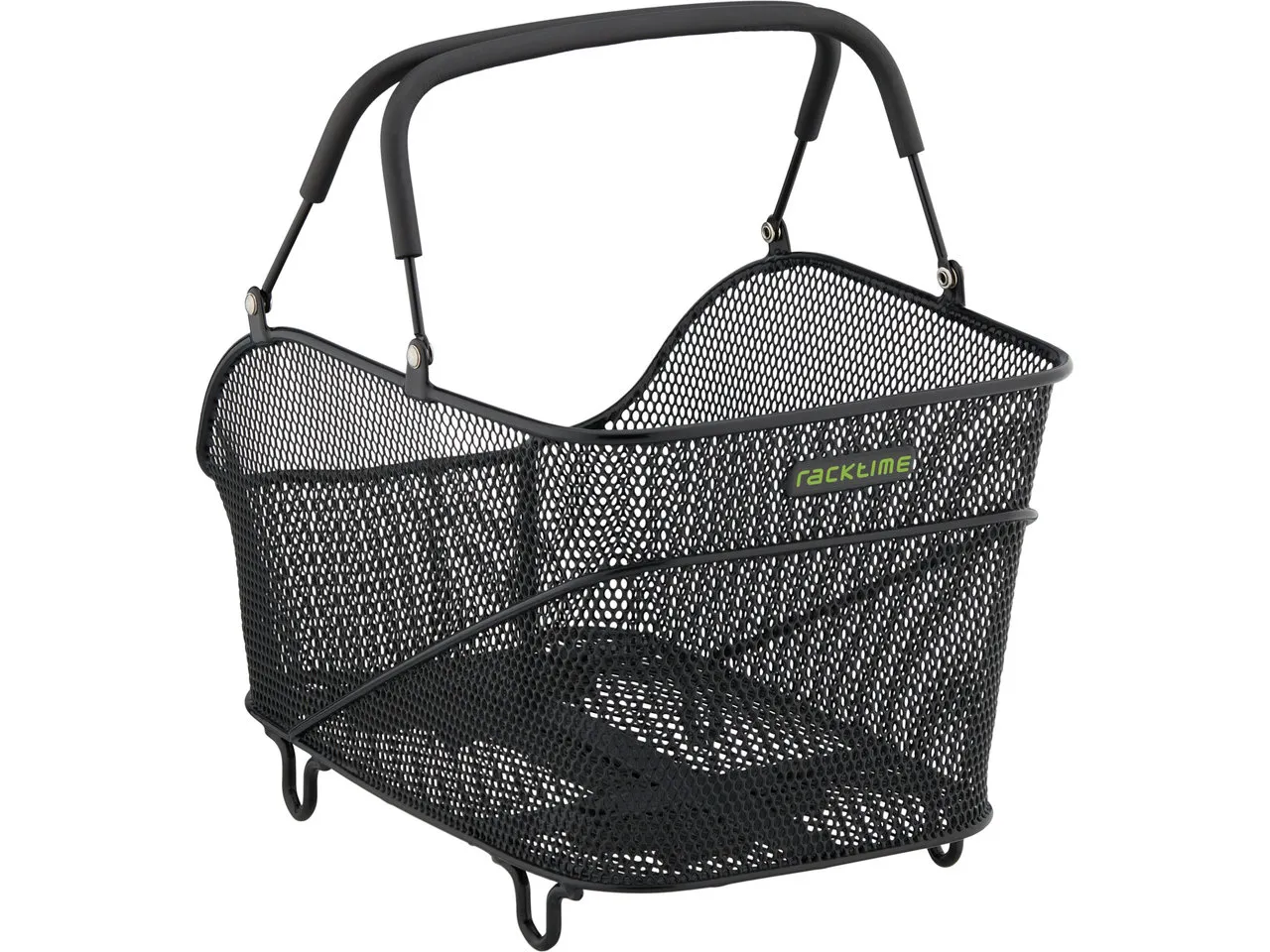 Racktime Baskit Trunk 2.0 small Fahrradkorb, Black, One Size