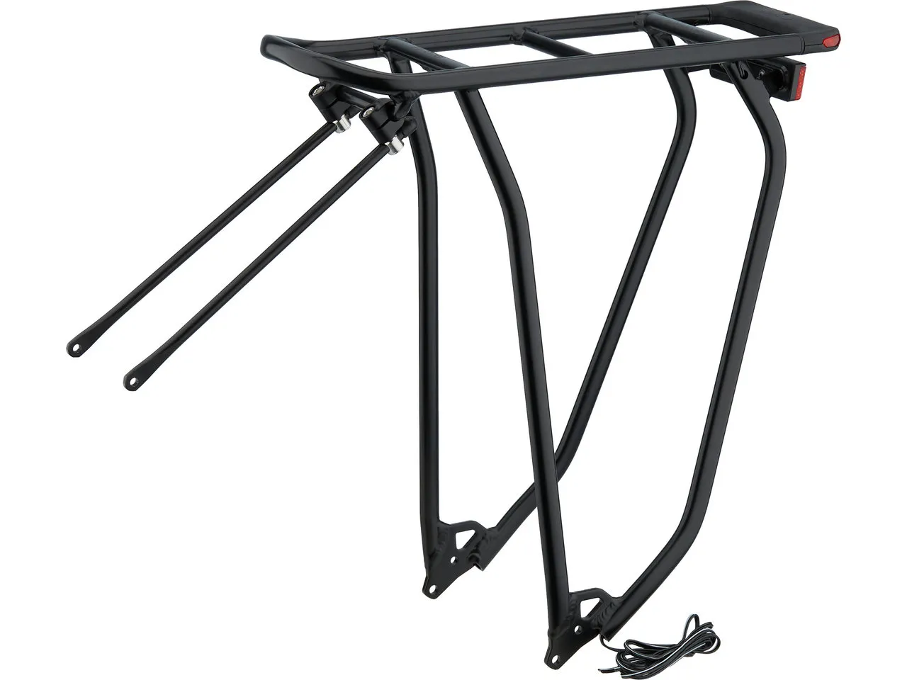 Racktime Gleamit 2.0 Gepäckträger mit Rücklicht für Dynamobetrieb