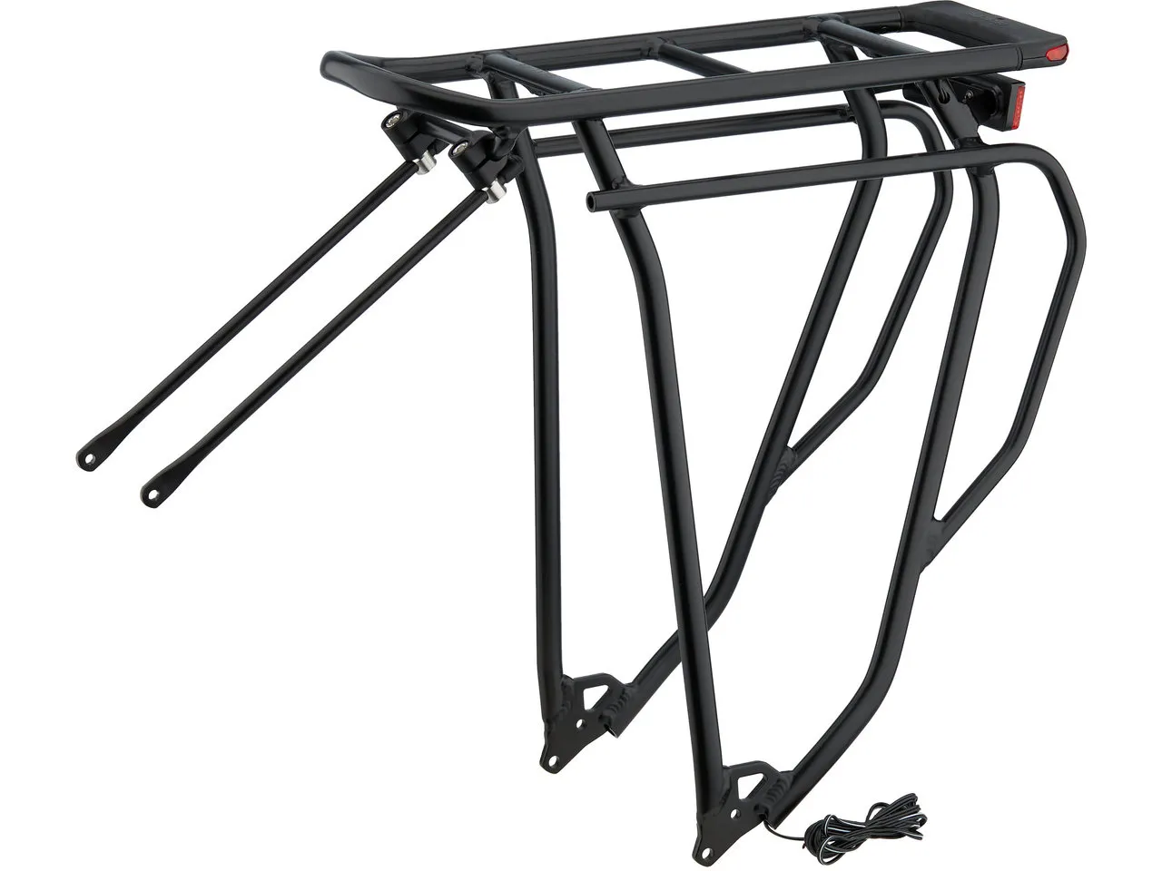 Racktime Gleamit 2.0 Tour Gepäckträger mit Rücklicht für E-Bike