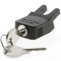 Racktime Snapit adapterlås svart Racktime Snapit adapterlås svart