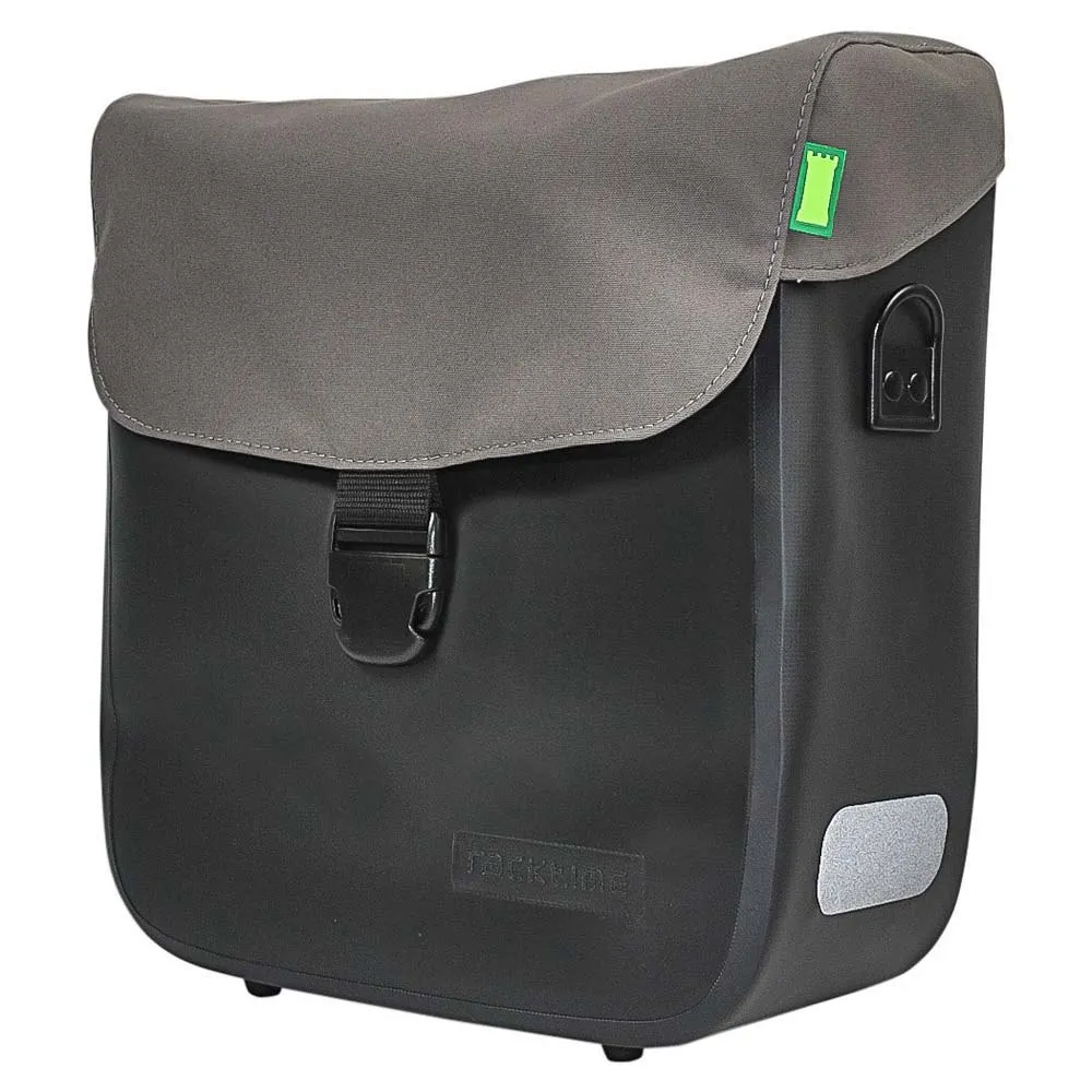 Racktime Tommy Sidoväska 15l, Black / grey, One Size