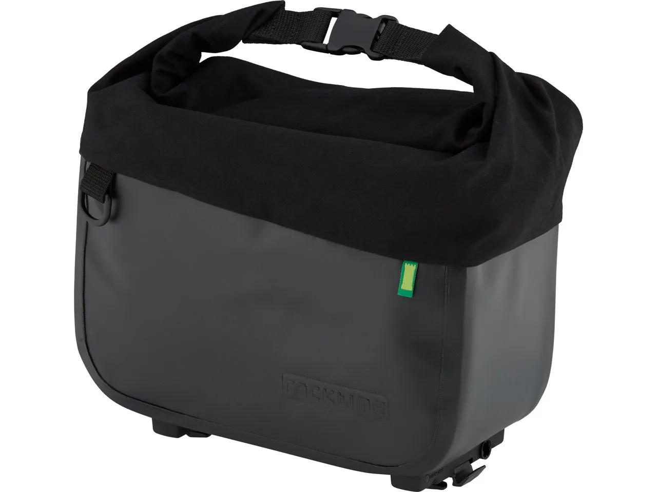 Racktime Yves 2.0 Gepäckträgertasche, Black, One Size