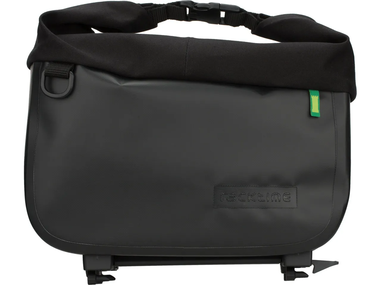 Racktime Yves Trunkbag Gepäckträgertasche, Black, One Size