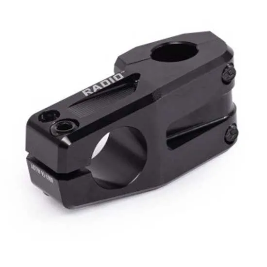 Radio Axis 22.2 Mm Toploader Cykelstyrstam, Black, 50mm