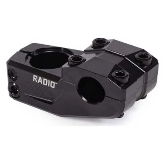 Radio Axis 22.2 Mm Toploader Cykelstyrstam, Black, 50mm