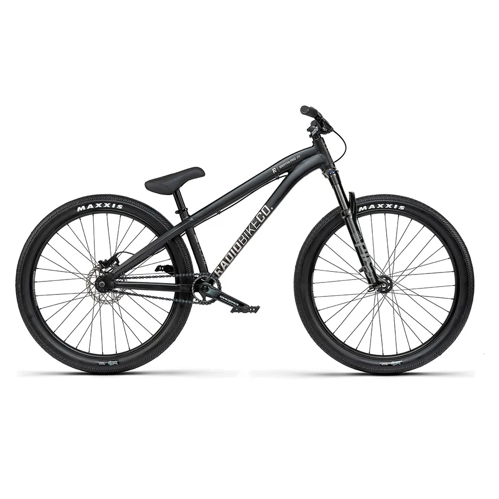 Radio Griffin Pro Elite 26´´ Bmx Cykel, Matt black, 22.8"TT