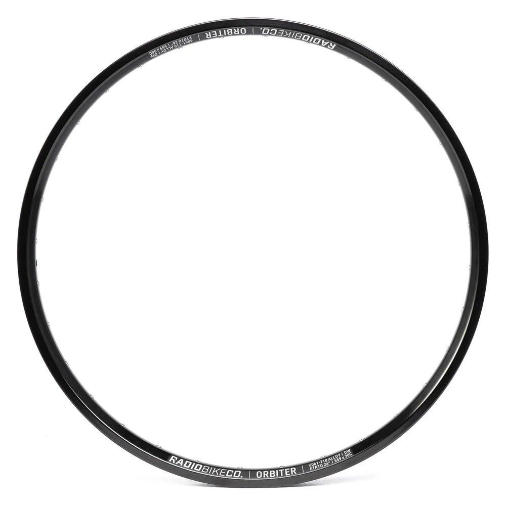 Radio Orbiter Fälg, Black, 26" 32H